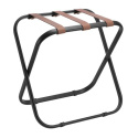 R05S luggage rack with brown leather straps