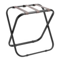R05S luggage rack with grey leather straps