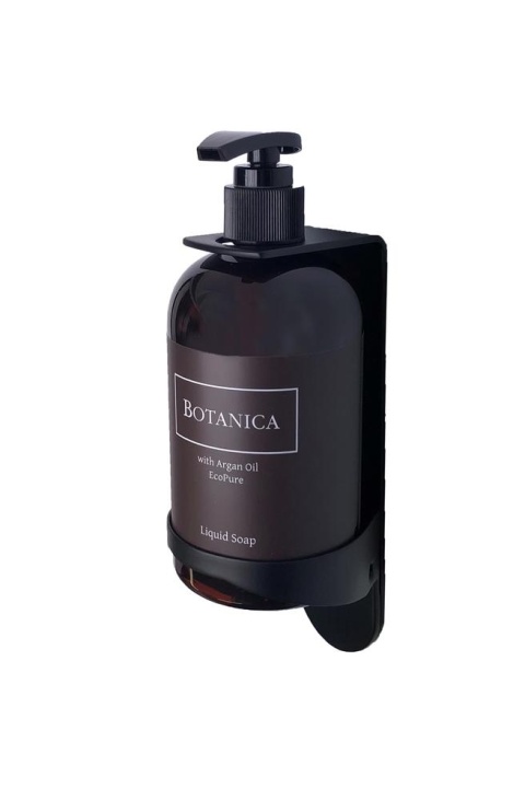 HOLDER PUMP SYSTEM FOR BOTTLES 360ML- BLACK MATTE