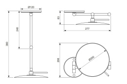 LUSTERKO KOSMETYCZNE ST22.1430B
