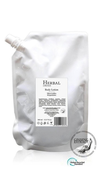 BODY LOTION PUMP SYSTEM 360ML HERBAL COLLECTION - REFILL SACHET