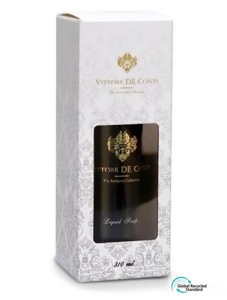 FLÜSSIGKEITSSEIFE PUMP SYSTEM 310ML VITTORE DE CONTI - GESCHENKBOX