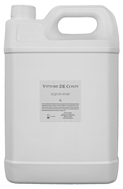 VITTORE DE CONTI LIQUID SOAP - PUMP SYSTEM - 5L CANISTER
