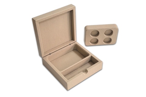 POJEMNIK NA KAPSUŁKI Z KAWĄ STORE-BEIGE