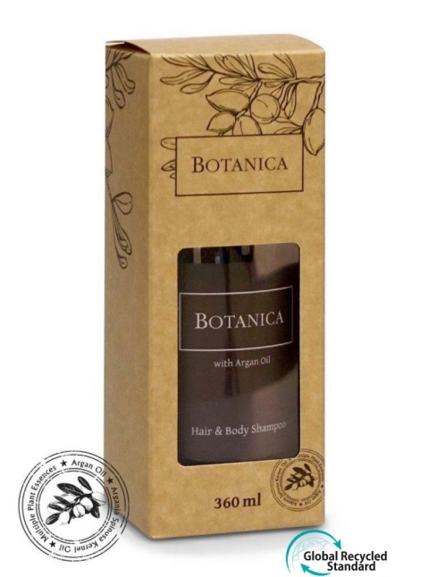 HAIR AND BODY SHAMPOO PUMP SYSTEM 360ML BOTANICA - GIFT BOX