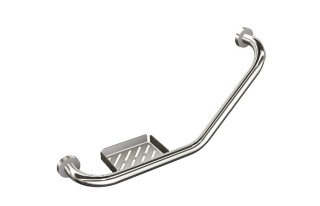 ANGLE HANDLE WITH SOAP DISH AN921