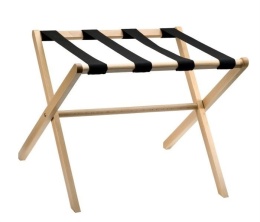 STOJAK NA BAGAŻ Z PASAMI NYLONOWYMI F01