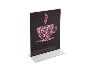 HOLDER FOR A LEAFLET SHOW