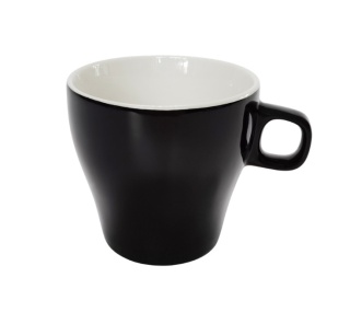 FILIŻANKA PORCELANOWA SPRING CZARNA