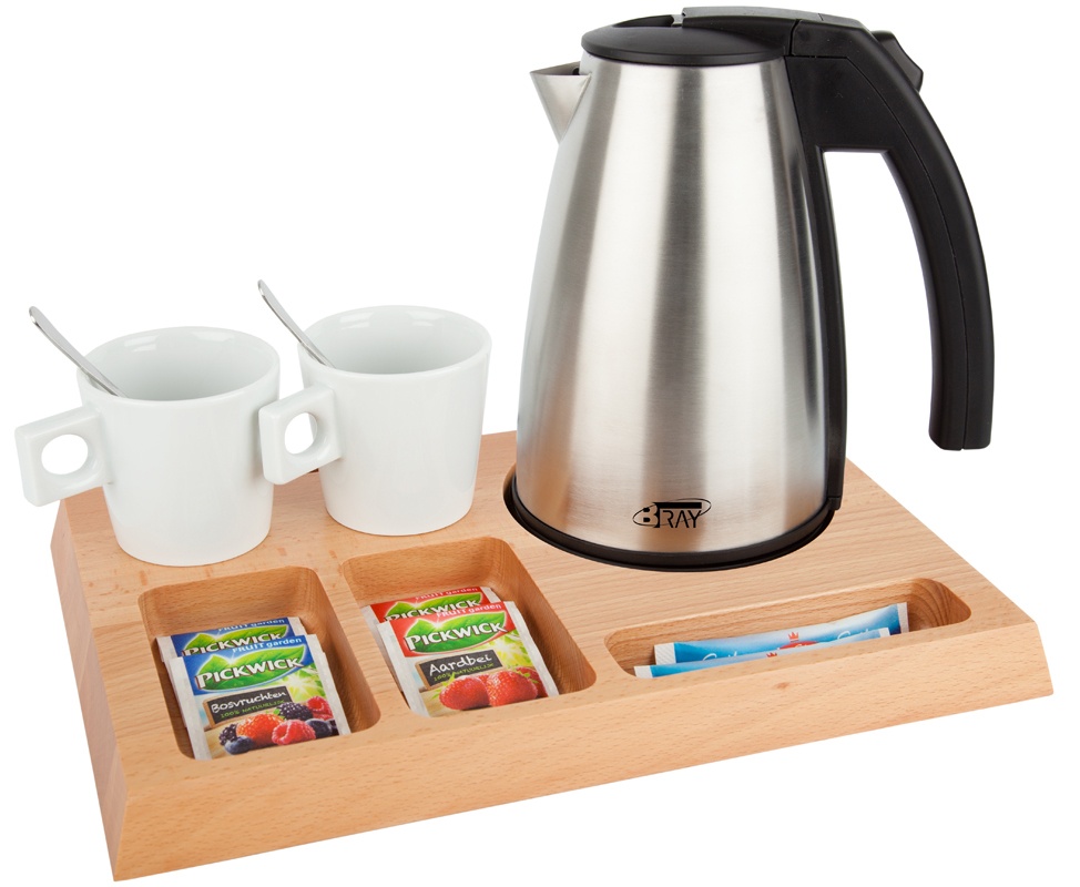 Zestawy powitalne z drewnianą podstawą